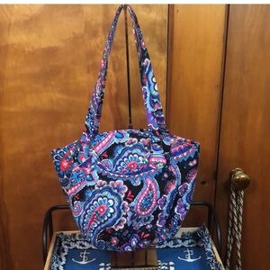 💐 Vera Bradley Multicolor Paisley Tote Bag “Glenna”